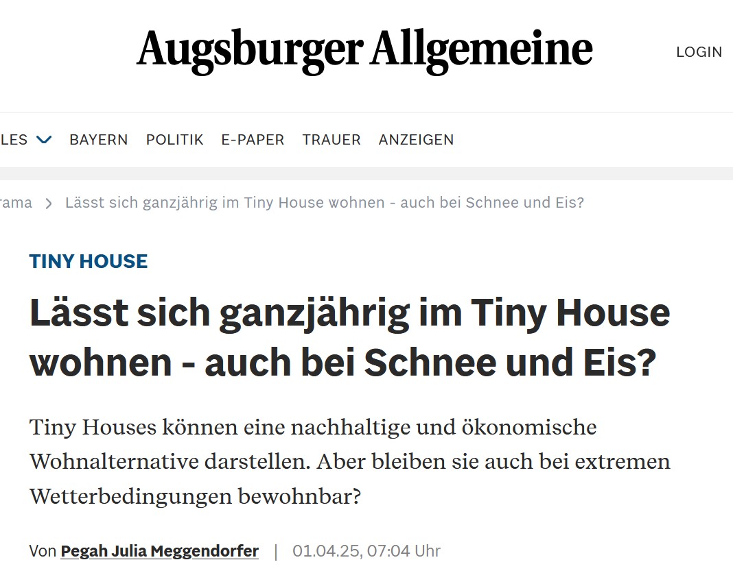 Mehr über den Artikel erfahren Augsburger Allgemeine vom 01.04.2025